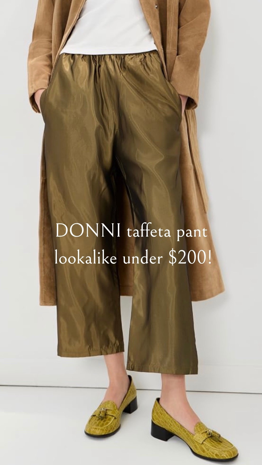 A great alternative to the $400+ DONNI pant now at @Shopbop 👏🏻✨