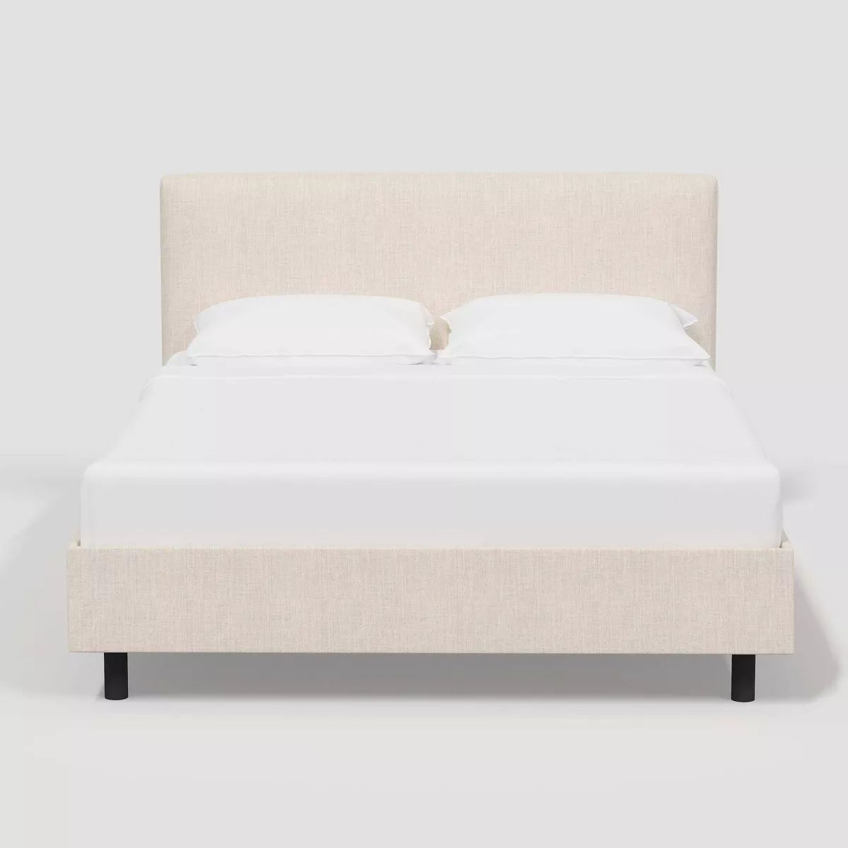 Olivia Upholstered Linen Platform Bed - Threshold™ | Target