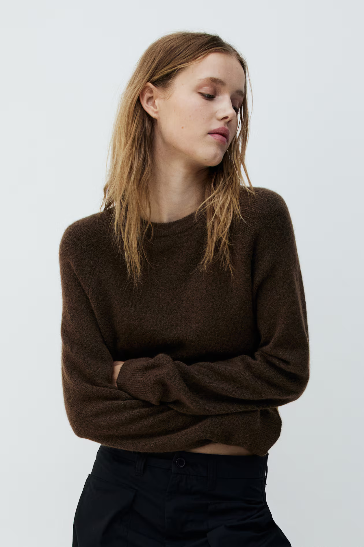 Short fine-knit jumper | H&M (UK, MY, IN, SG, PH, TW, HK)