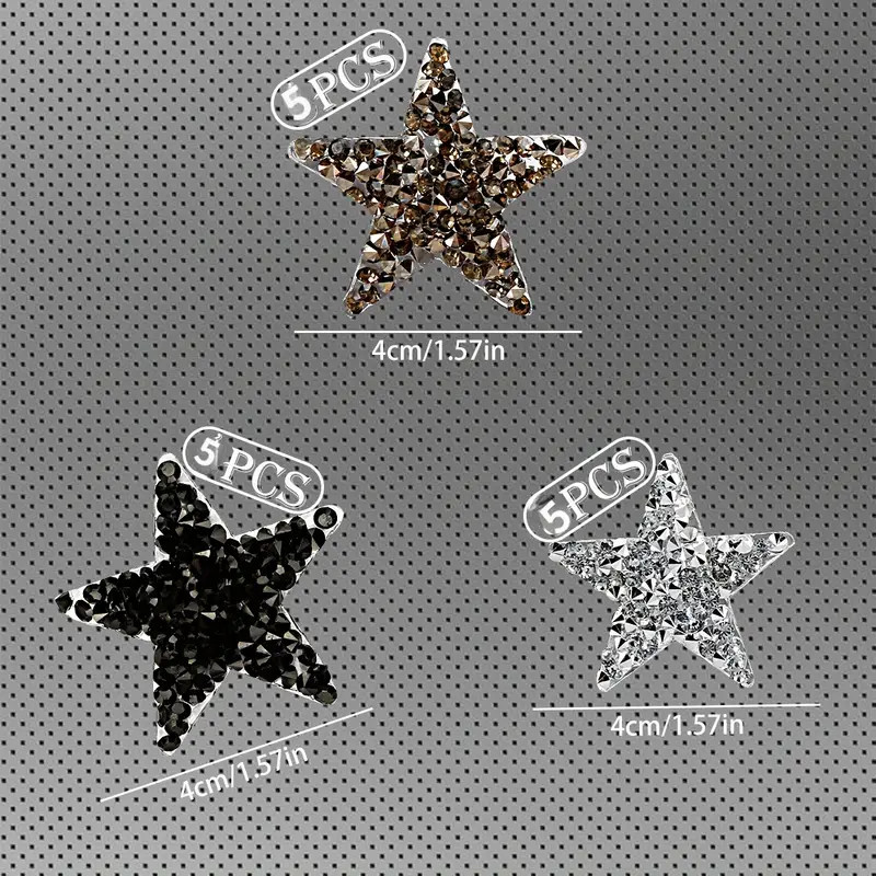Mixed Color Rhinestone Star Iron Embroidered Applique - Temu | Temu Affiliate Program