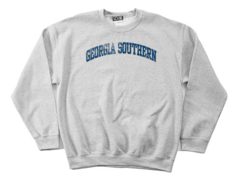 Georgia Southern Eagles 50/50 Blended 8-Ounce Vintage Arch Crewneck Sweatshirt, XX-Large, Sport Grey | Amazon (US)