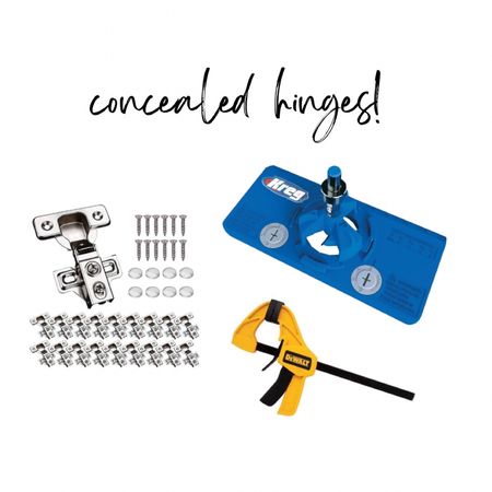 Most important items you need for installing concealed hinges!

DIY, cabinet hardware, concealed hinges, renovations, remodels

#LTKhome