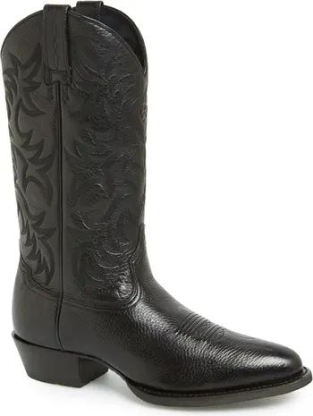Ariat 'Heritage' Leather Cowboy R-Toe Boot | Nordstrom | Nordstrom