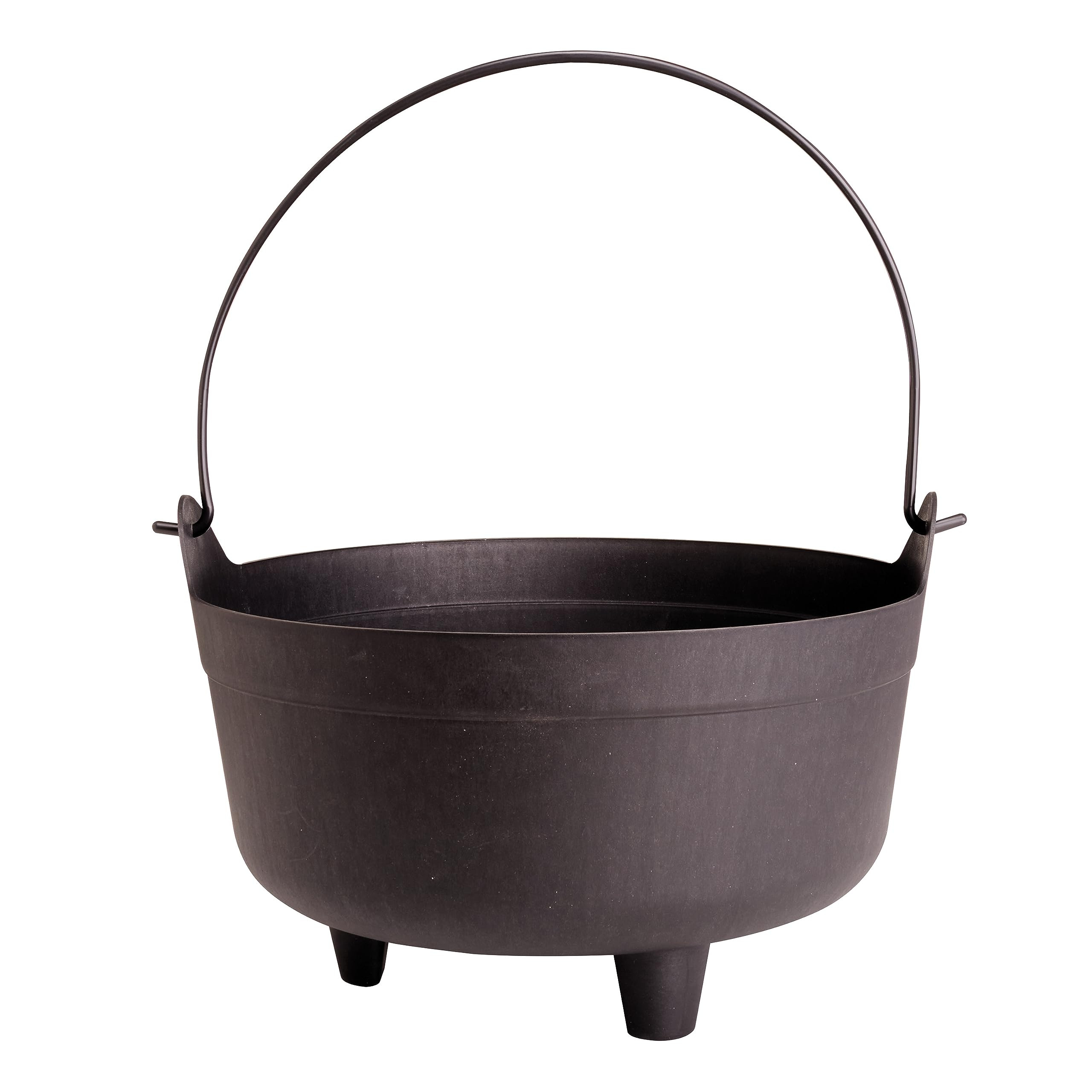 Fun World 14" Black Plastic Cauldron | Amazon (US)