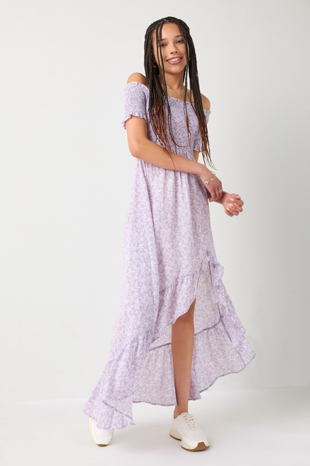 Alanis Off Shoulder Maxi Dress | Francesca's