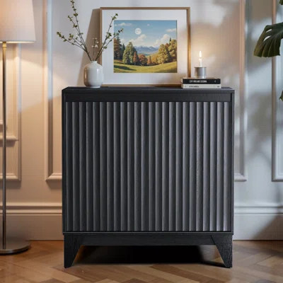 Winston Porter Zetes 32" Tall 2 - Door Accent Cabinet With Adjustable Shelf & Reviews | Wayfair | Wayfair North America