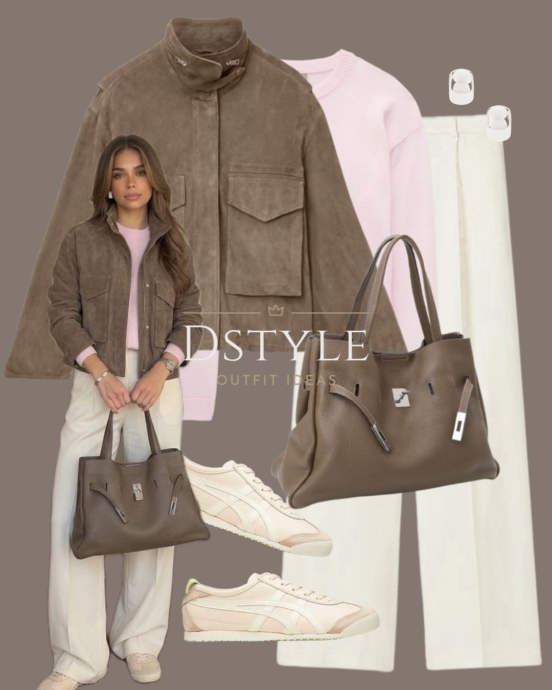 Soft textures meeting everyday luxury 🌸 Styled with the SAOIRSE Belt Soft Structural Shoulder Tote Large in Elephant Grey as the perfect daily anchor.

#LTKootd #LTKWorkwear