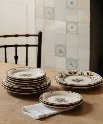 Ottilie Crockery, Brown | Rebecca Udall UK