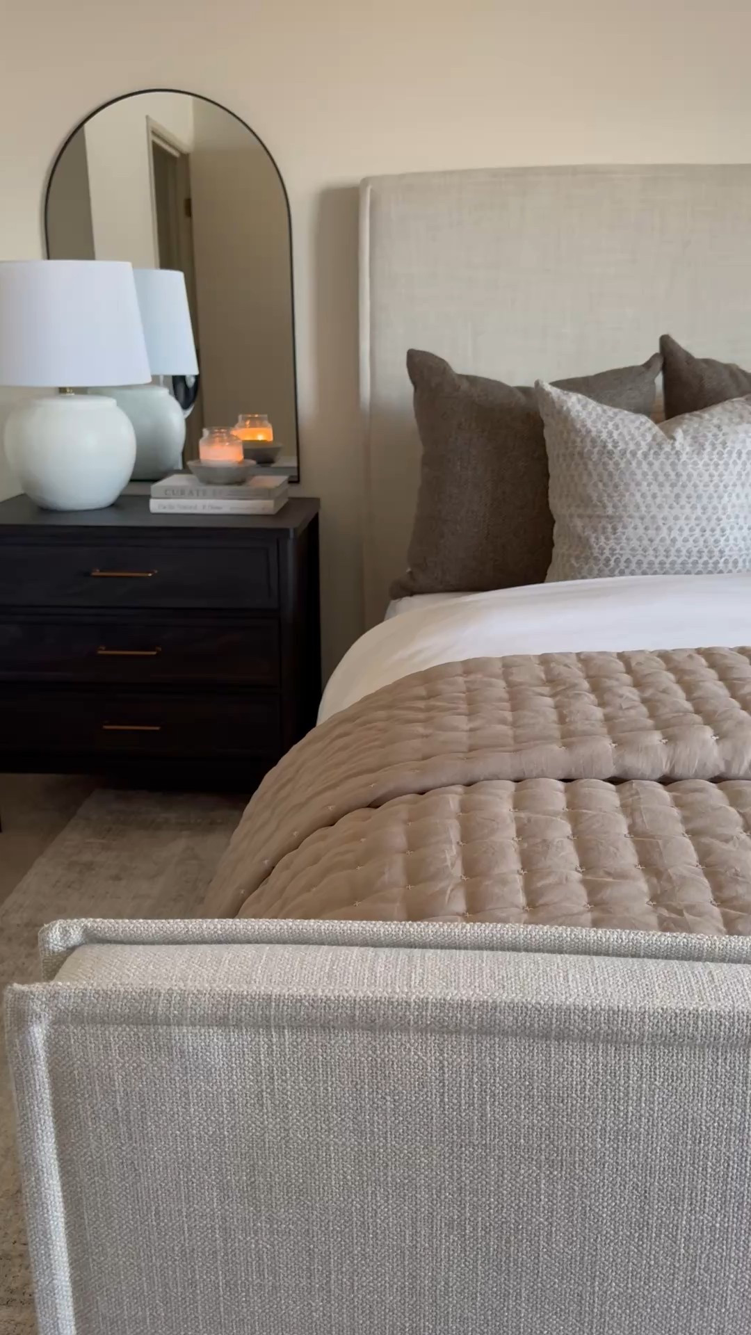 Cozy, bedding, spring bedding, winter bedding, Pottery Barn, dupe, bedding, Bernhardt bed, ￼ neutral bed, black, nightstand, floral, throw pillow covers, brown, throw pillow covers, plaid area, rug, ivory plaid area, rug, cream, duvet, Hackner home, double stitch, neutral, bedding, cozy bedroom

#LTKdayinmylife #LTKHome #LTKSaleAlert