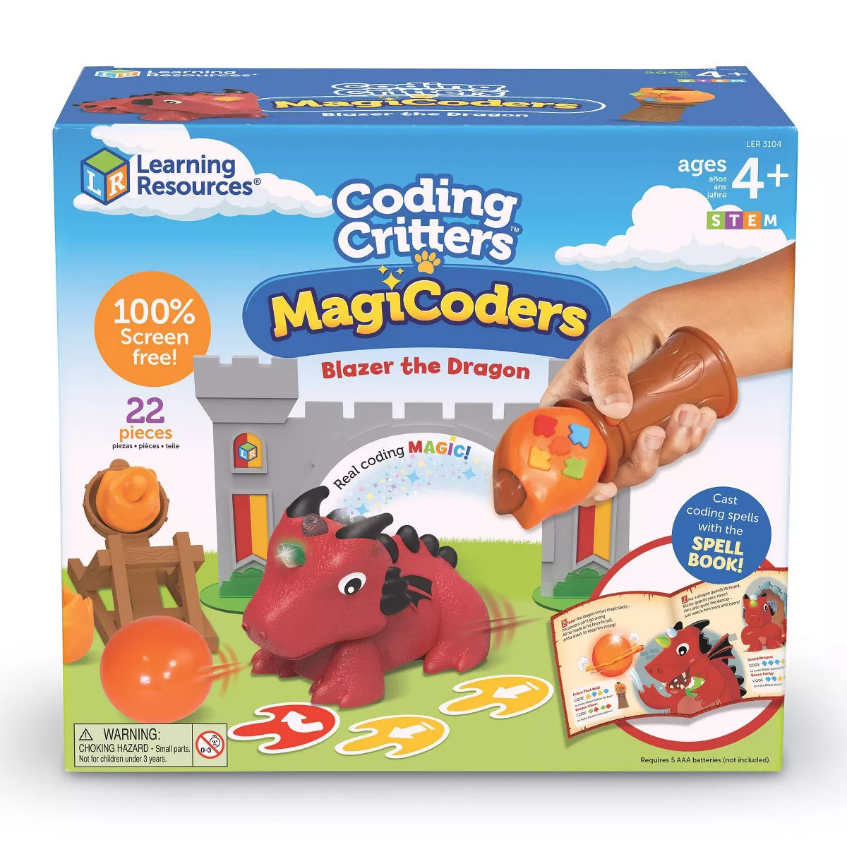 Learning Resources Coding Critters MagiCoders - Blazer the Dragon | Target