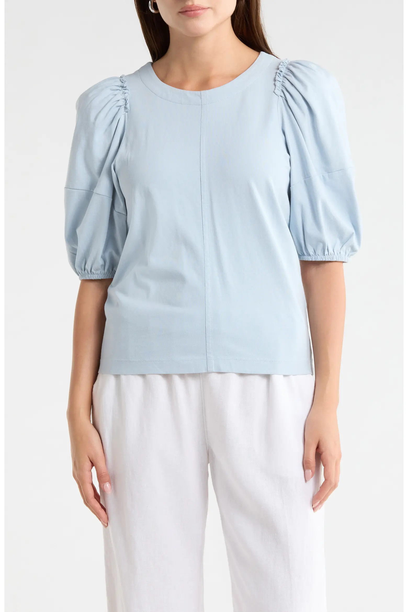 Puff Sleeve Cotton T-Shirt (Women) | Nordstromrack | Nordstrom Rack