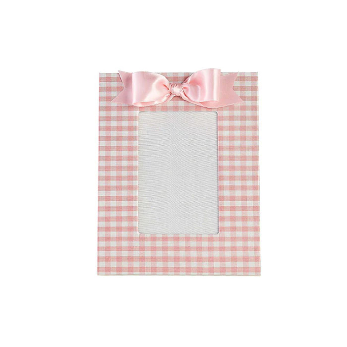Linen Bow Frame in Gingham | Caitlin Wilson Design