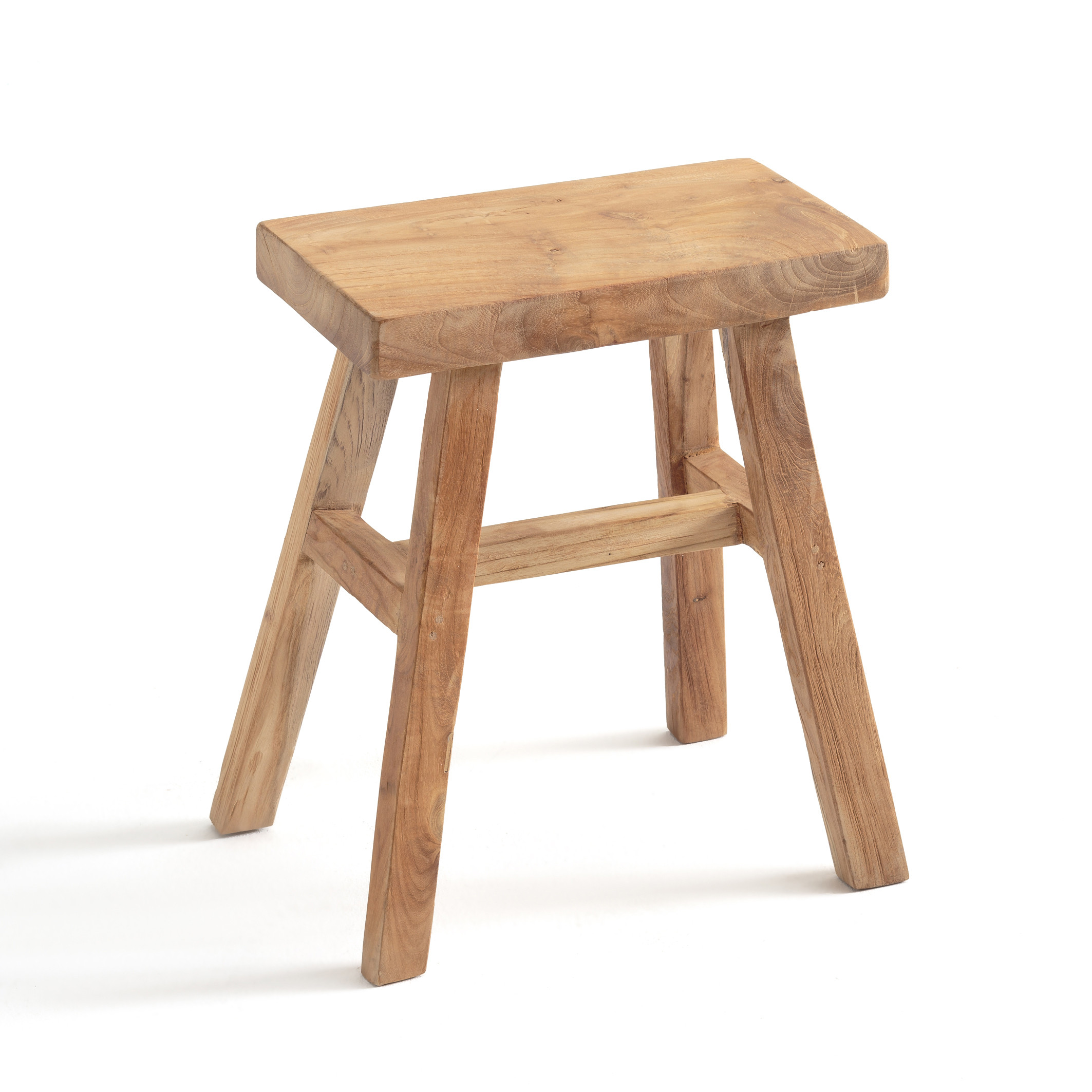 Tabouret teck massif, Fagfred | La Redoute (FR)