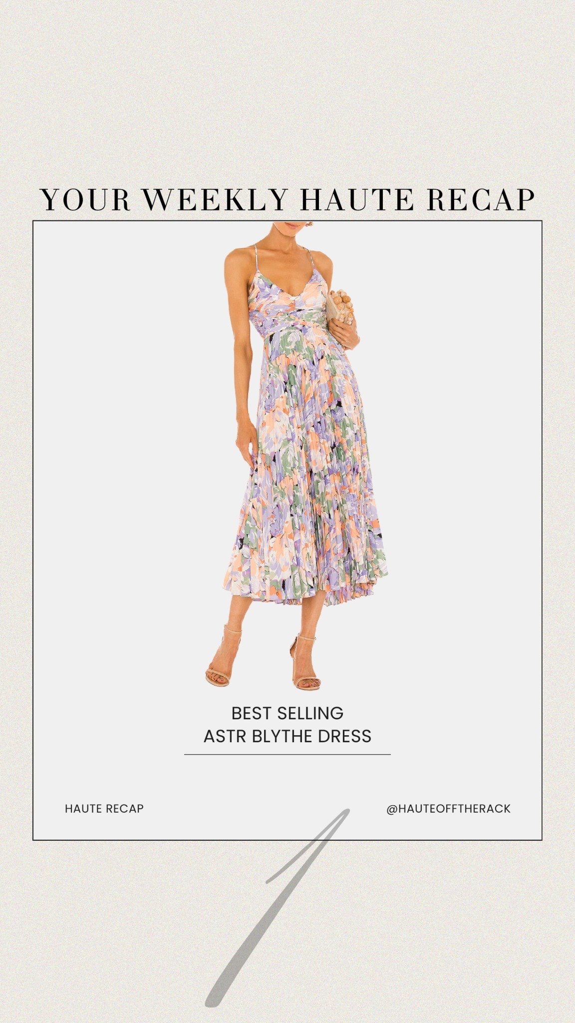 ICYMI: sharing a few things you might have missed last week! Take 15% OFF with code: HAUTE15

#springdress #weddingguestdress #easterdress #mothersdaydress #astr

#LTKWedding #LTKSeasonal