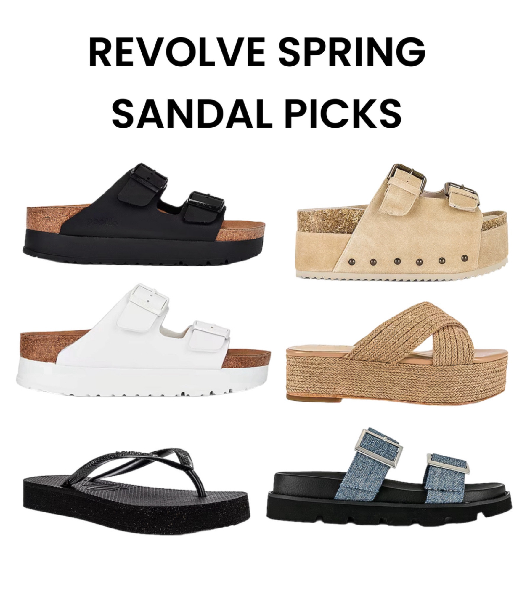 Spring sandal picks from revolve! 

Spring 
Sandals
Spring shopping 
Summer shoes
Spring shoes
Platform sandals


#LTKfindsunder50 #LTKshoecrush #LTKSpringSale