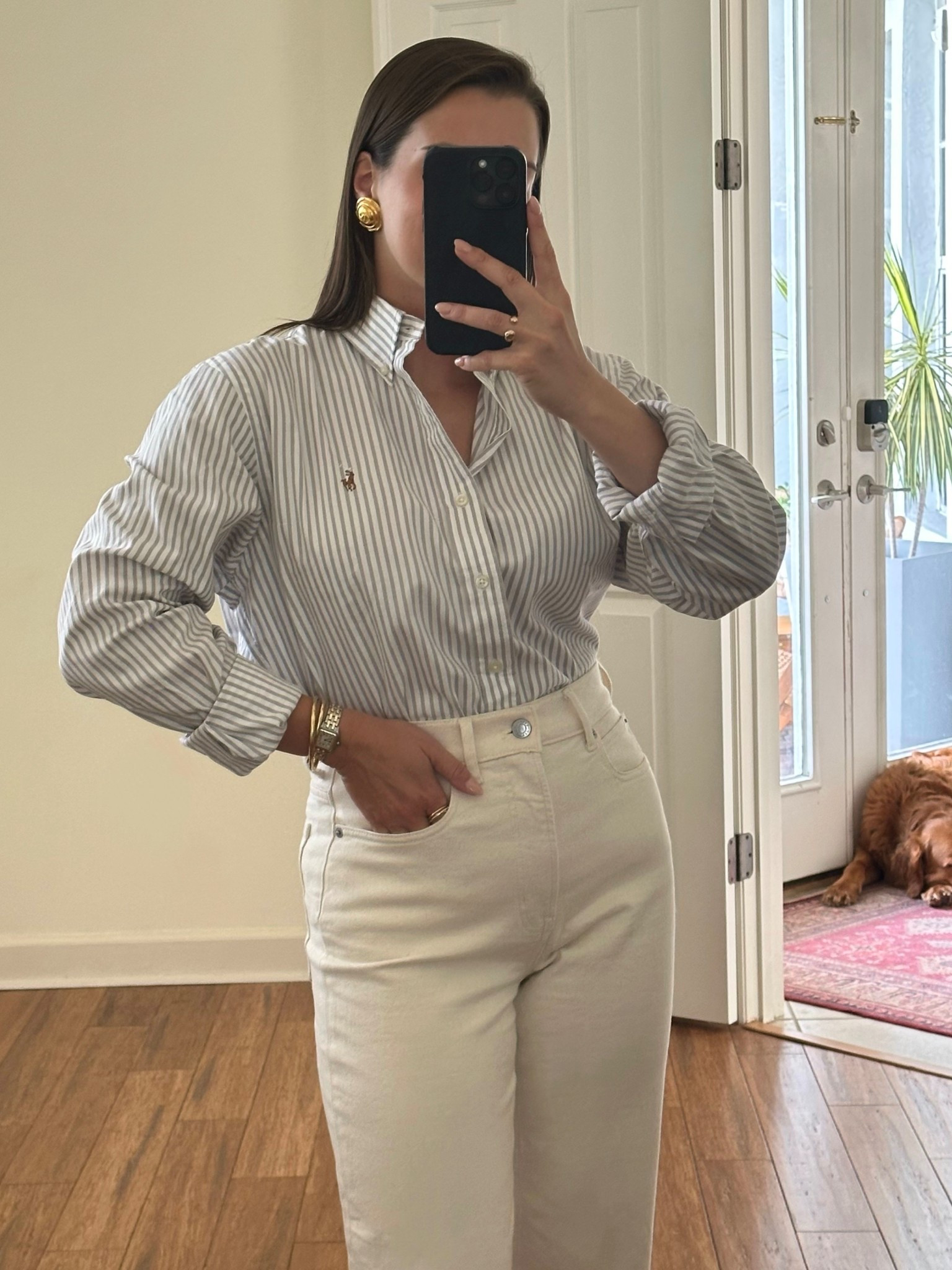 Polo Ralph Lauren, white denim

I’m wearing the men’s medium size in the polo shirt! 



#LTKStyleTip #LTKFindsUnder100