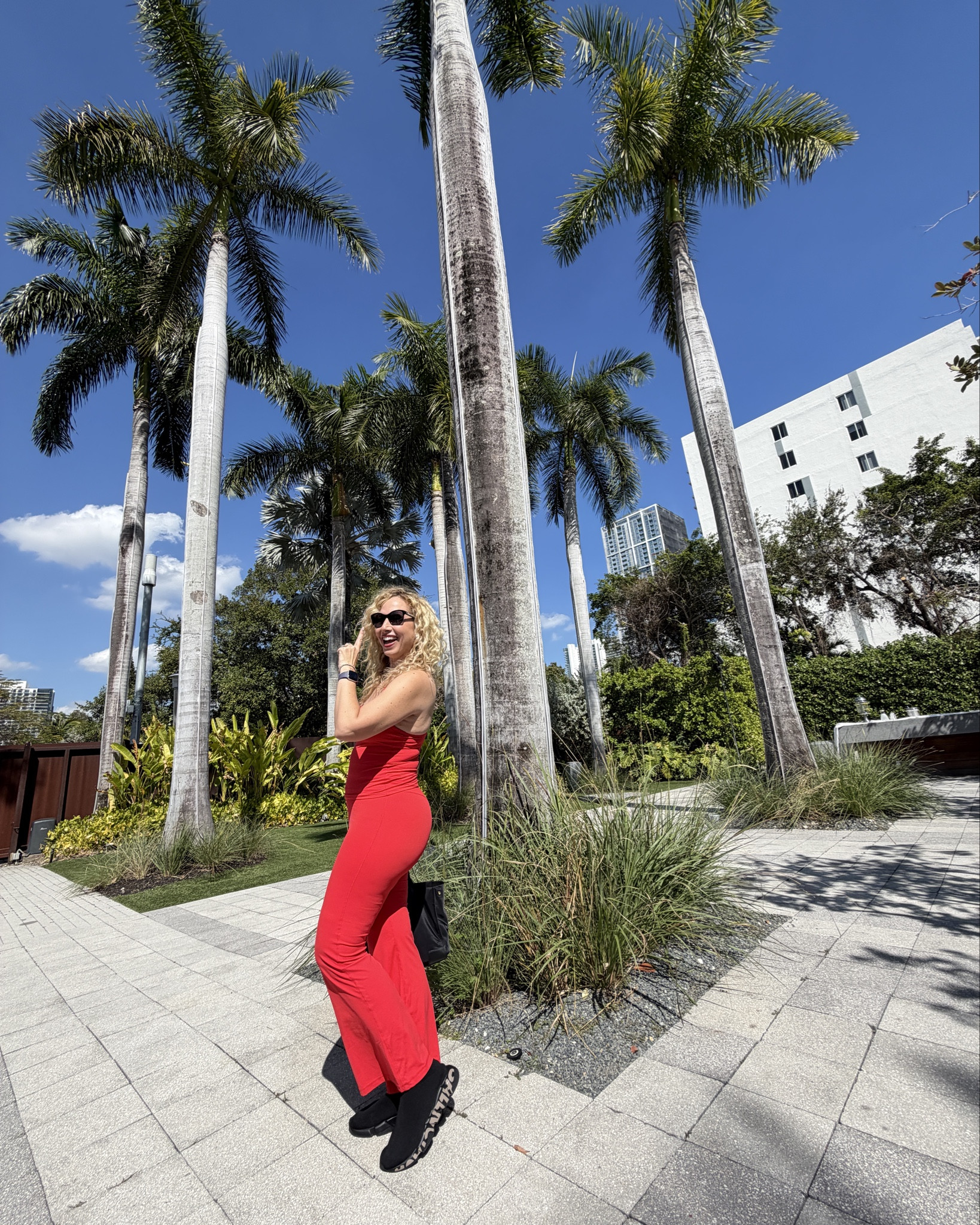 Such a great workout set in red! Runs true to size. I sized up for comfort. Wearing a size L. It’s super soft and I love the color! 

#LTKootd #LTKfitnessgoals #LTKActive