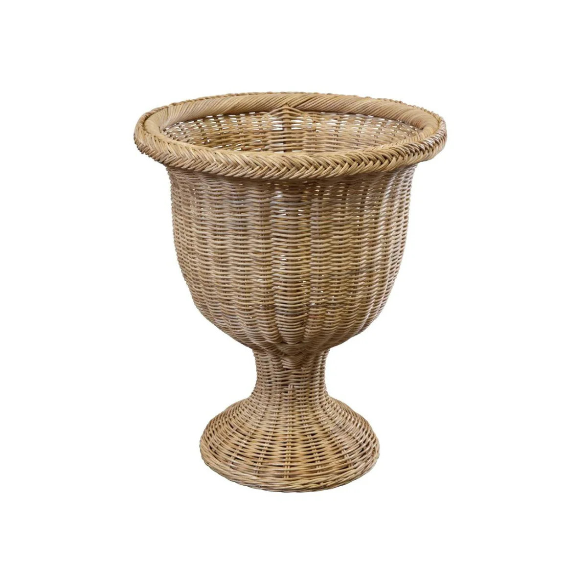 Bora Braided Round Base Urn | Gorgeous Living