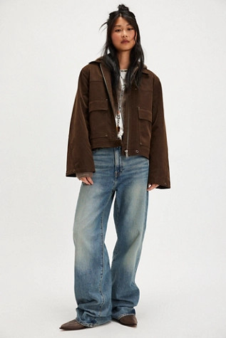 We The Free Blair Vegan Suede Jacket | Free People (Global - UK&FR Excluded)