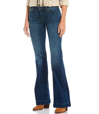 Dojo Full Length Flare Denim Jeans | Dillard's