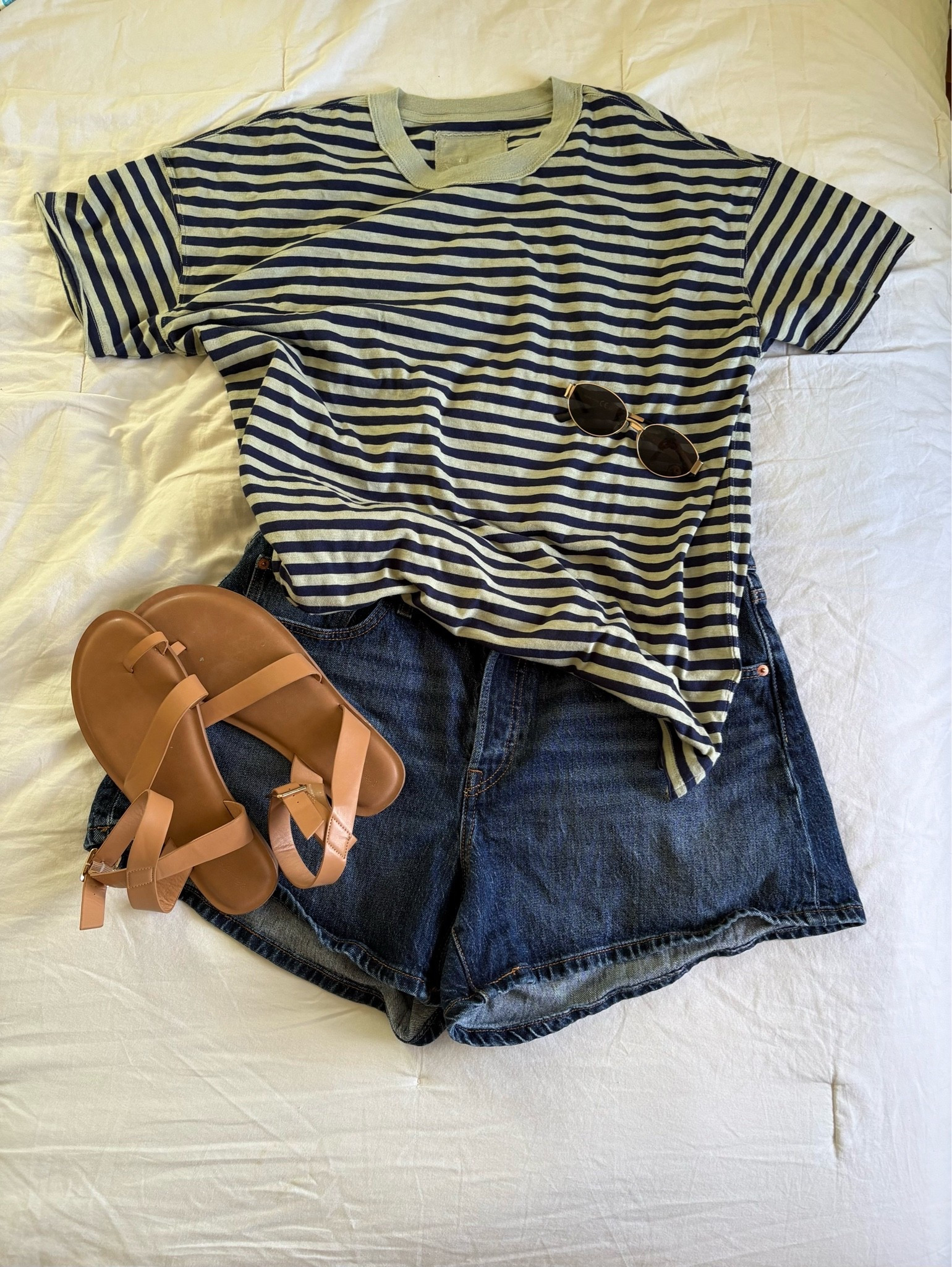 Loving a stripe at the moment. This oversized boyfriend t- shirt is so soft and comfy. And perfect to transition into fall! I sized down.

#LTKootd #LTKSaleAlert #LTKSeasonal