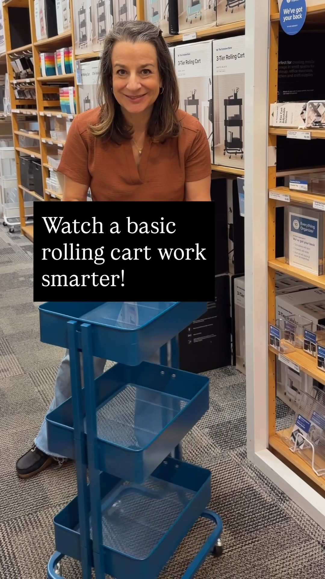 Looking for the best rolling cart setup for a college dorm room? Start with a 3-tier rolling cart, then customize it with acrylic bins, dividers, sliding trays, shelf covers, a cup holder, a paper organizer, and a power adapter to create storage that fits exactly what your student needs. Whether you’re organizing school supplies, toiletries, snacks, or a dorm coffee station, this is one of the smartest small-space storage solutions I’ve found.

#LTKU #LTKHome