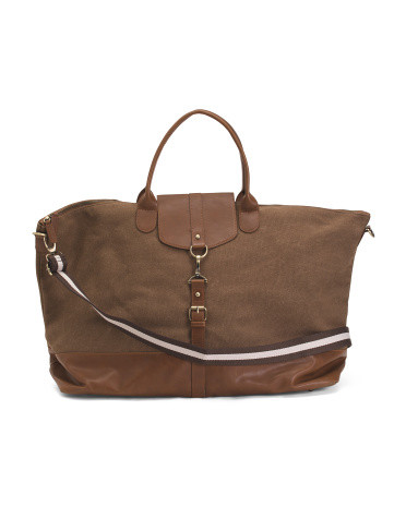 Canvas The Journeyman Tour Bag | TJ Maxx