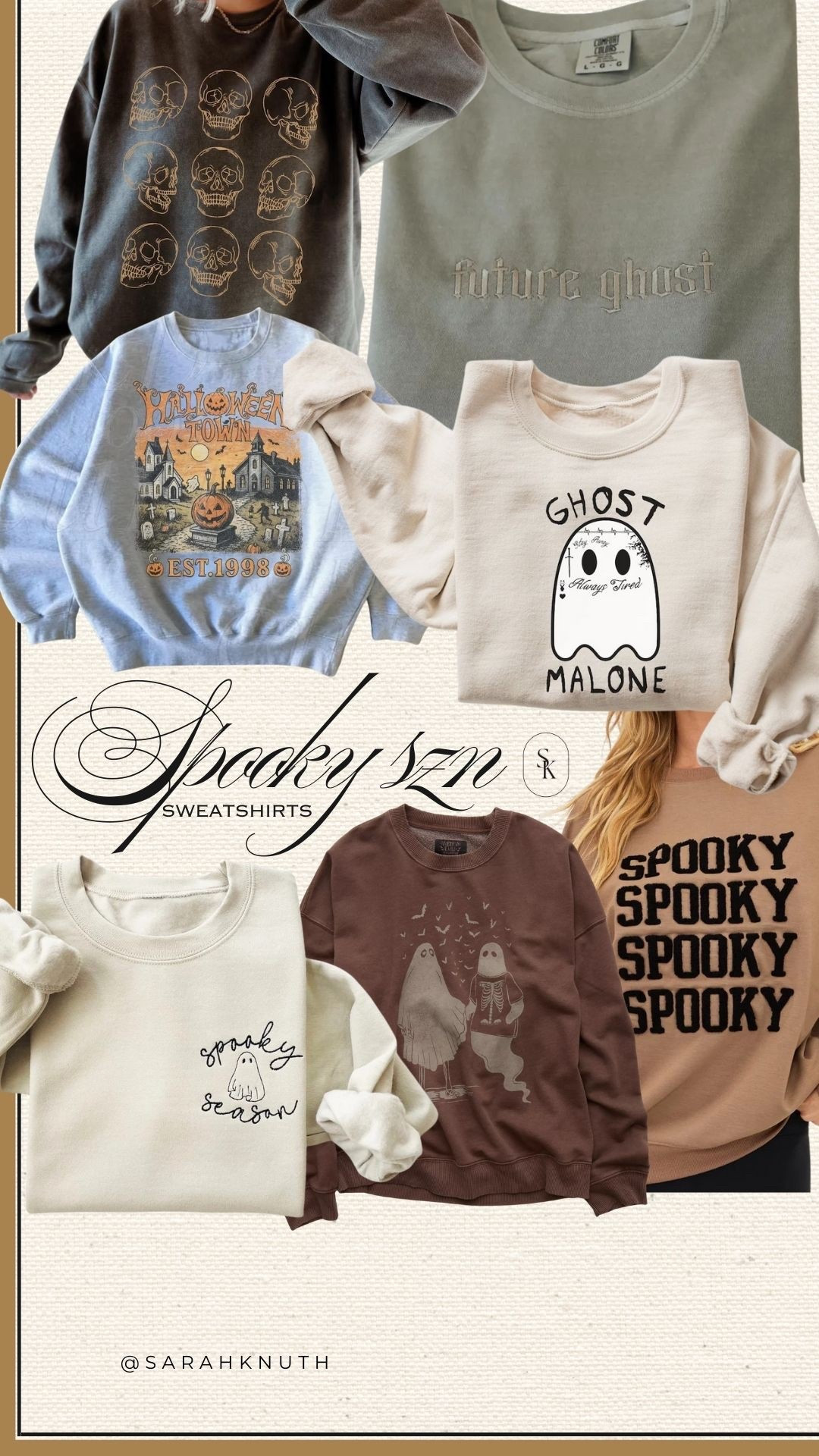 Halloween outfit, Halloween sweatshirt 

#LTKSeasonal #LTKFindsUnder50 #LTKFindsUnder100