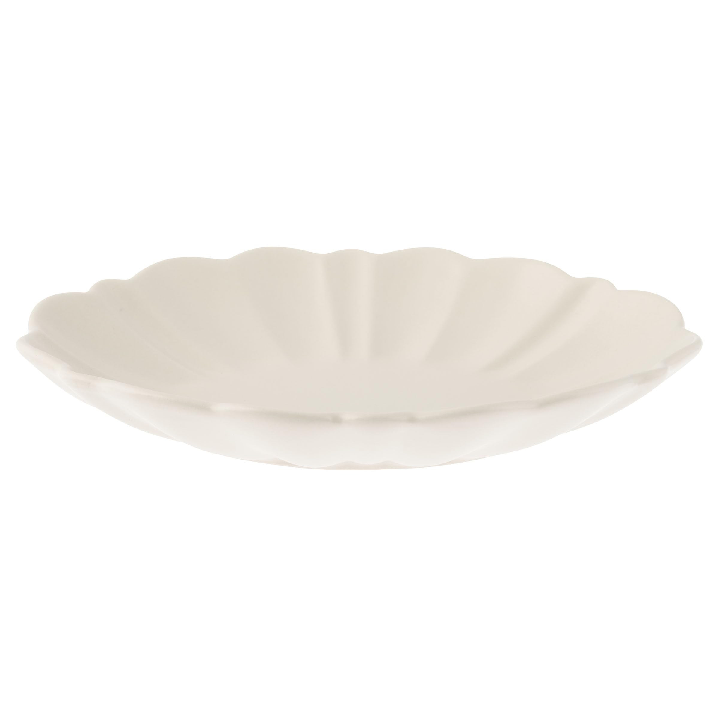 Karma, 7.5-inch Scalloped Oval Dish, Dessert Appetizer Small Serving Party Dish, Coastal Dessert ... | Amazon (US)