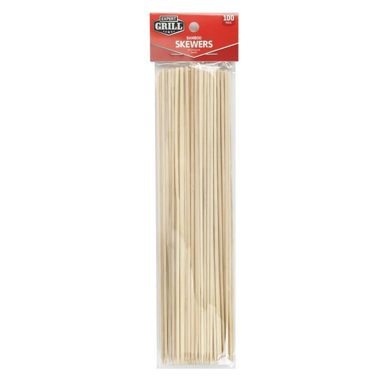 Expert Grill, 100 Count, Bamboo Skewers for Grilling | Walmart (US)