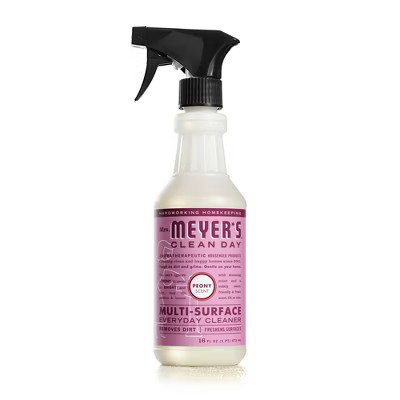 Mrs. Meyer's Peony Scented Multi-Surface Everyday Cleaner - 16 fl oz | Target