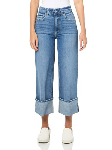 PAIGE Women's Sasha Ankle Petite Wide Cuff, Poet | Amazon (US)