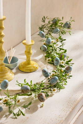 Robin Eggs Iron Garland | Anthropologie (US)