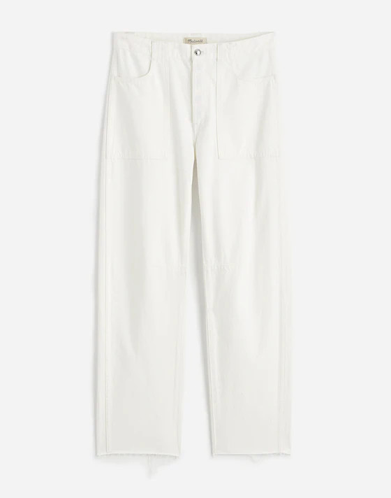 The Darted Barrel-Leg Jean | Madewell