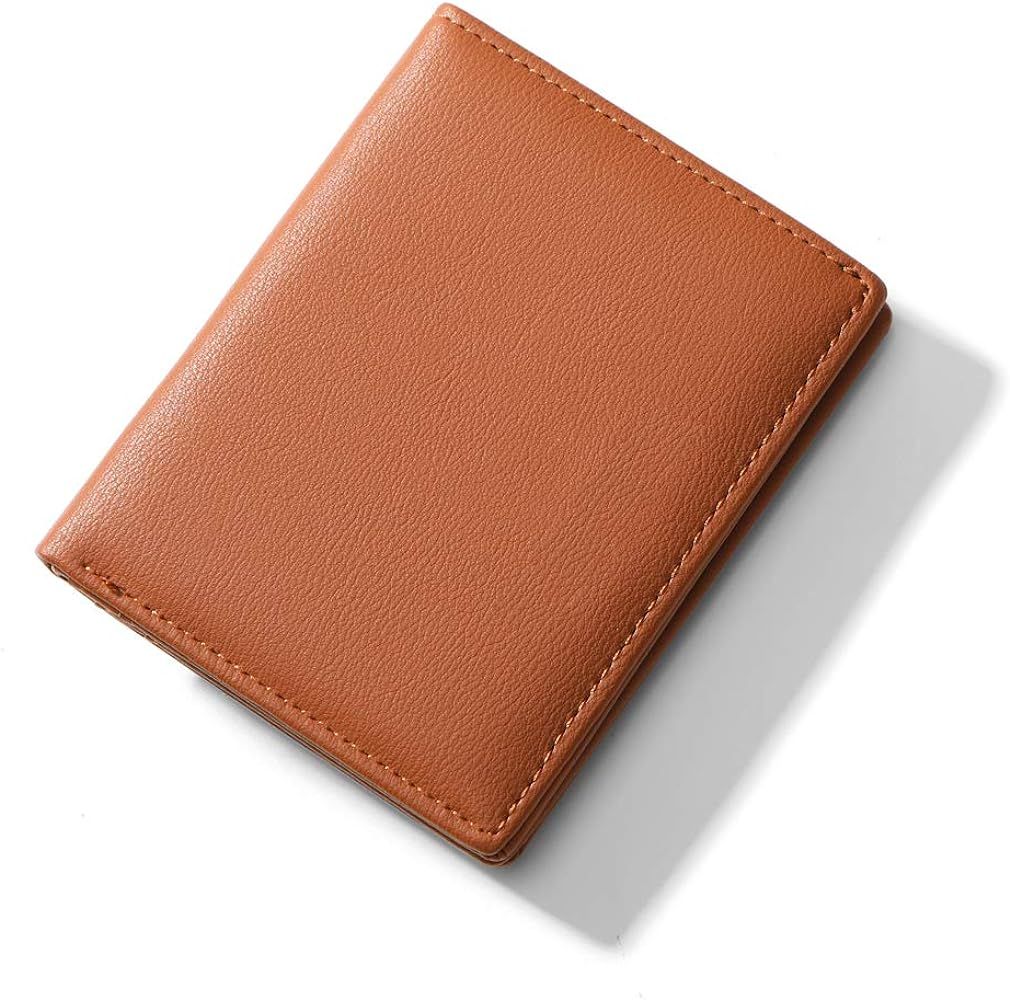 Women Wallets Small Bifold Leather Pocket Wallet Ladies Mini Short Purse | Amazon (US)