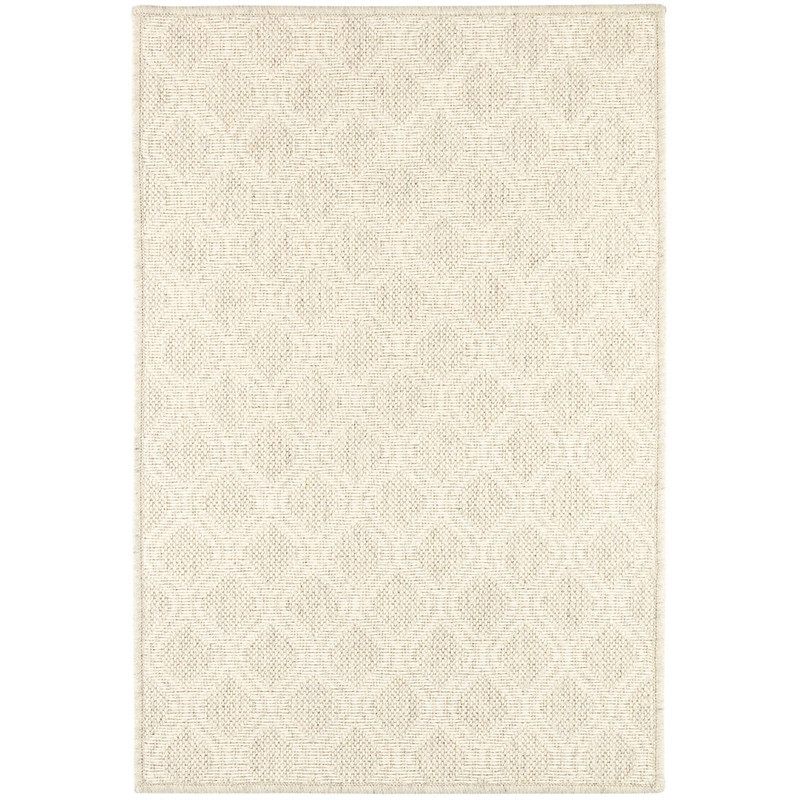 Jude Platinum Woven Wool Custom Rug | Annie Selke