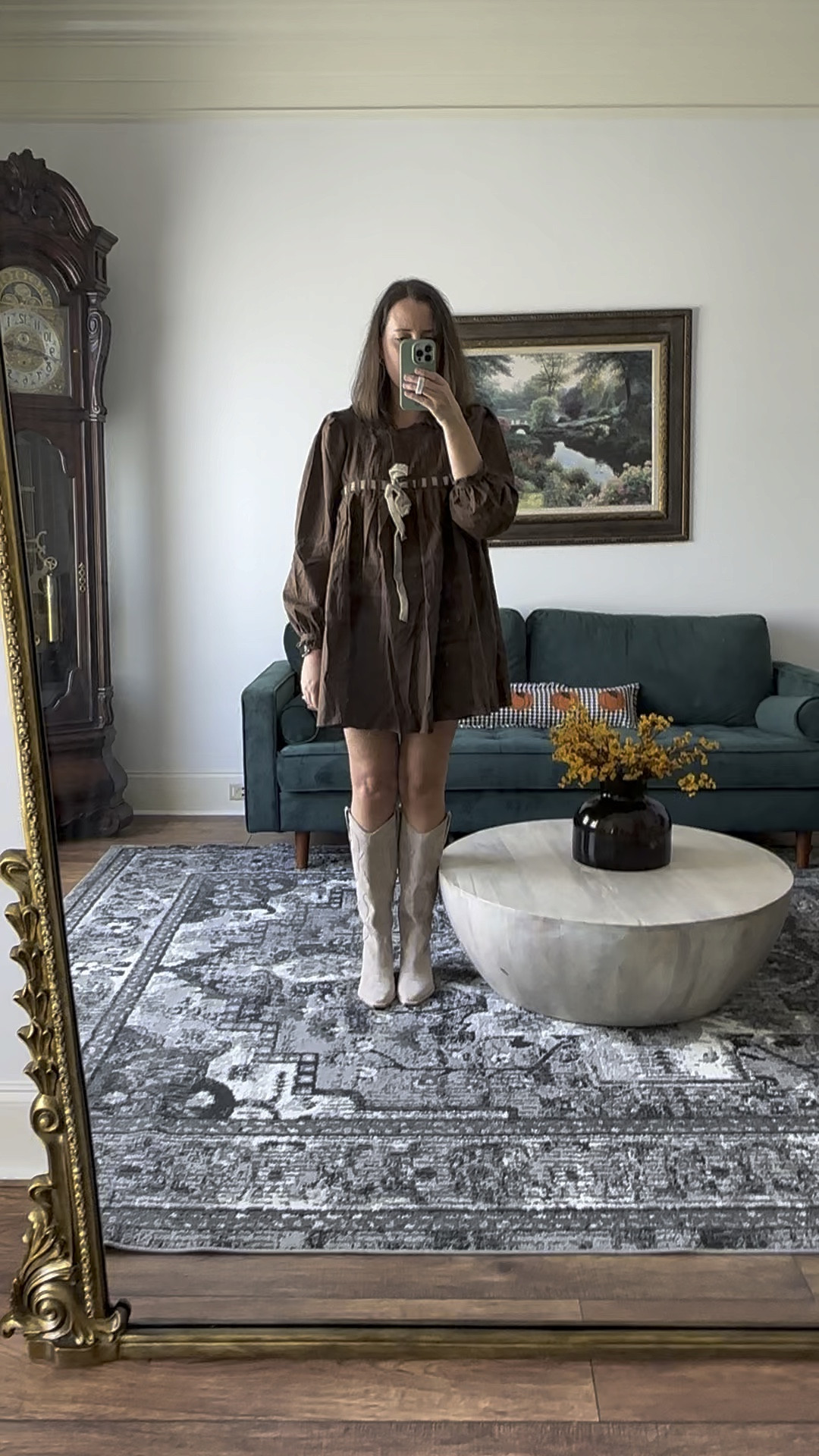 The cutest free people dress just in time for fall! Wearing small (can size down unless you are super busty).

Nashville outfit, fall dress, fall family photos

#LTKSeasonal #LTKStyleTip