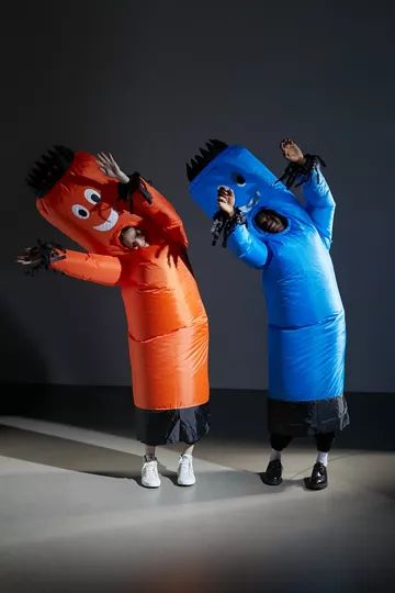 Wacky Wavy Tube Guy Halloween Costume | Urban Outfitters (US and RoW)