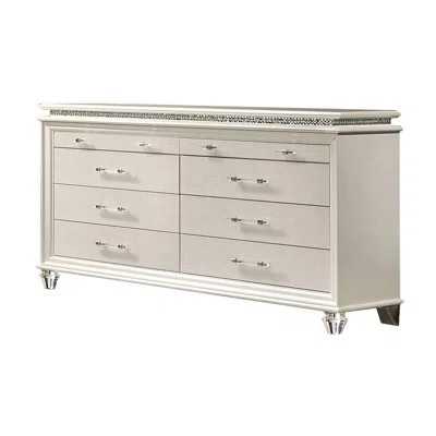 63.23'' W 8 - Drawer Dresser In Pearl White | Wayfair North America