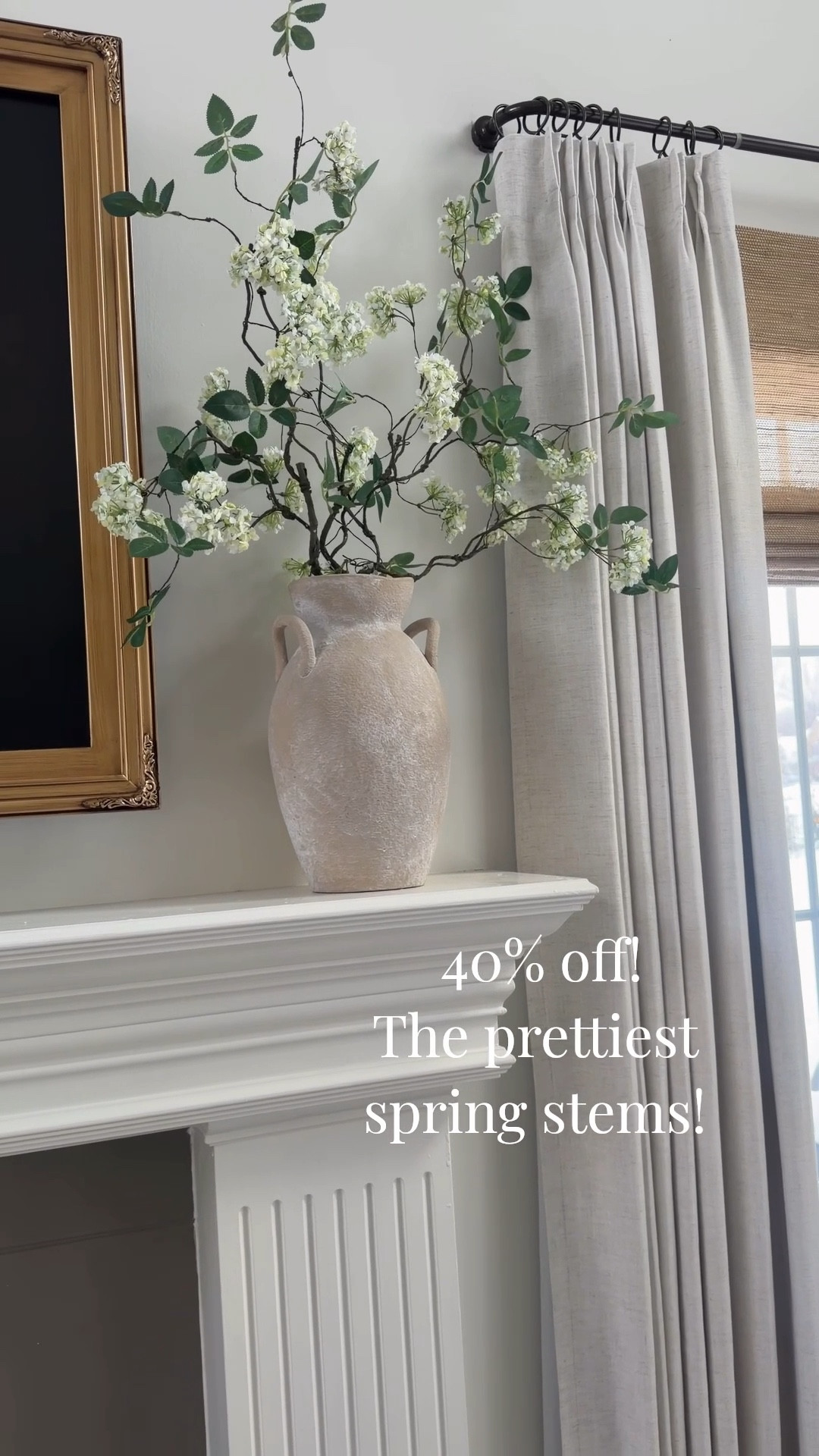 Loving these snowball stems!
40% off - I used 2! 

Spring decor, spring stems 

#LTKSeasonal #LTKSaleAlert #LTKHome