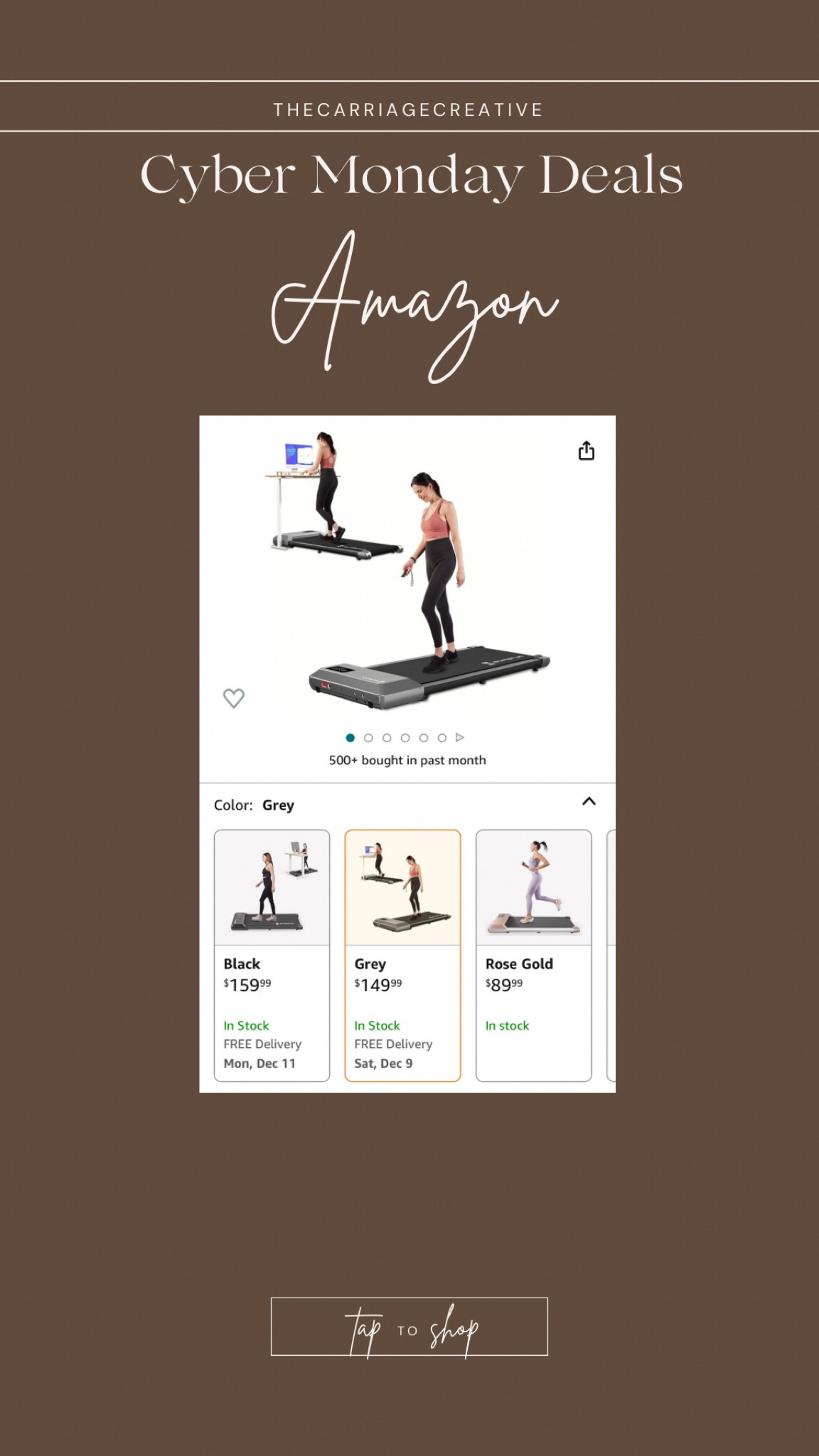 CYBER MONDAY DEALS || walking pad @amazon

#LTKCyberWeek #LTKGiftGuide #LTKsalealert