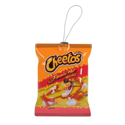 Cheetos Crunchy Flamin' Hot Decoupage Christmas Tree Ornament | Target