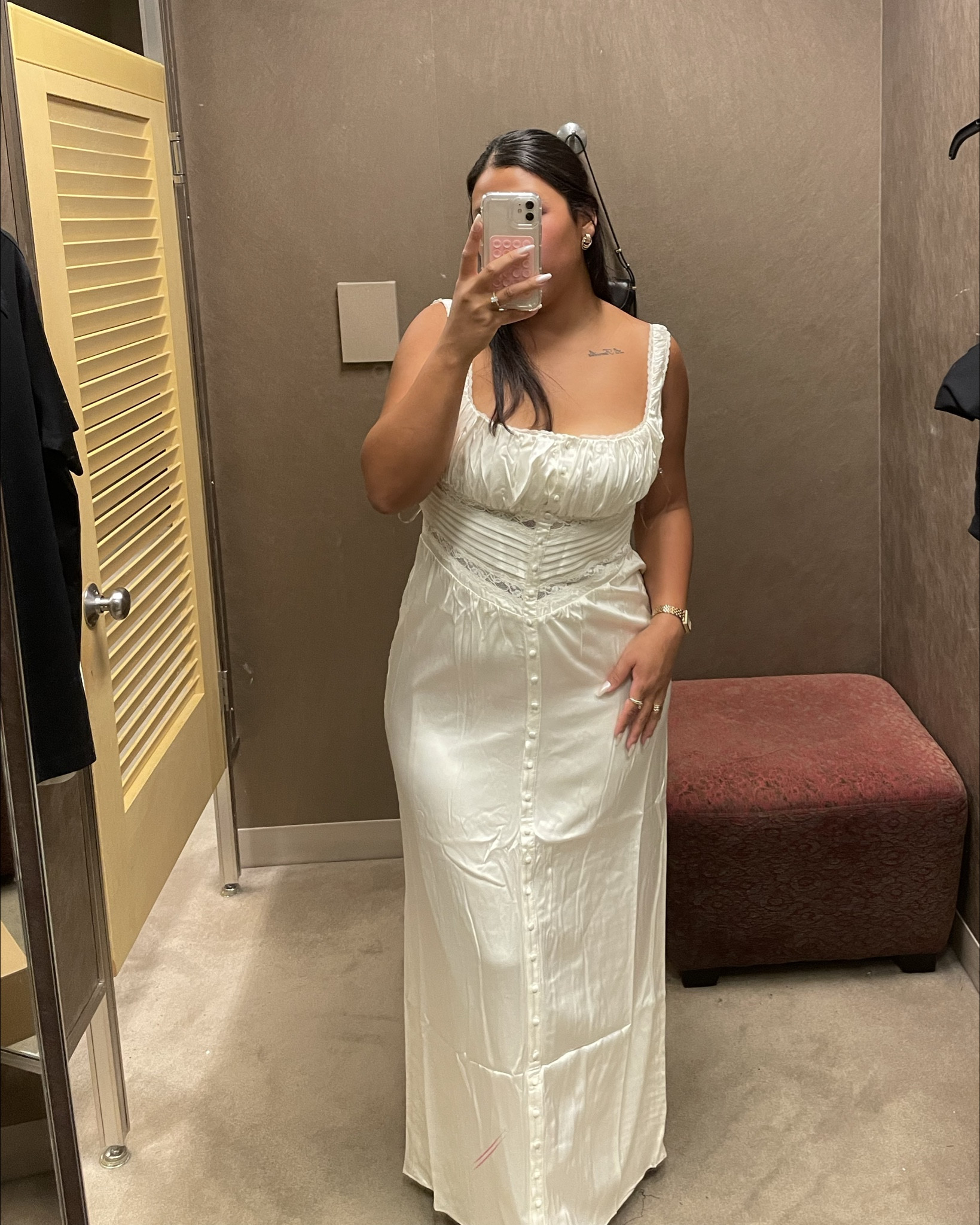 House of CB dress. Love the detail on it. Linked from Nordstrom it’s sold out on house of CB site

#LTKWedding #LTKVideo