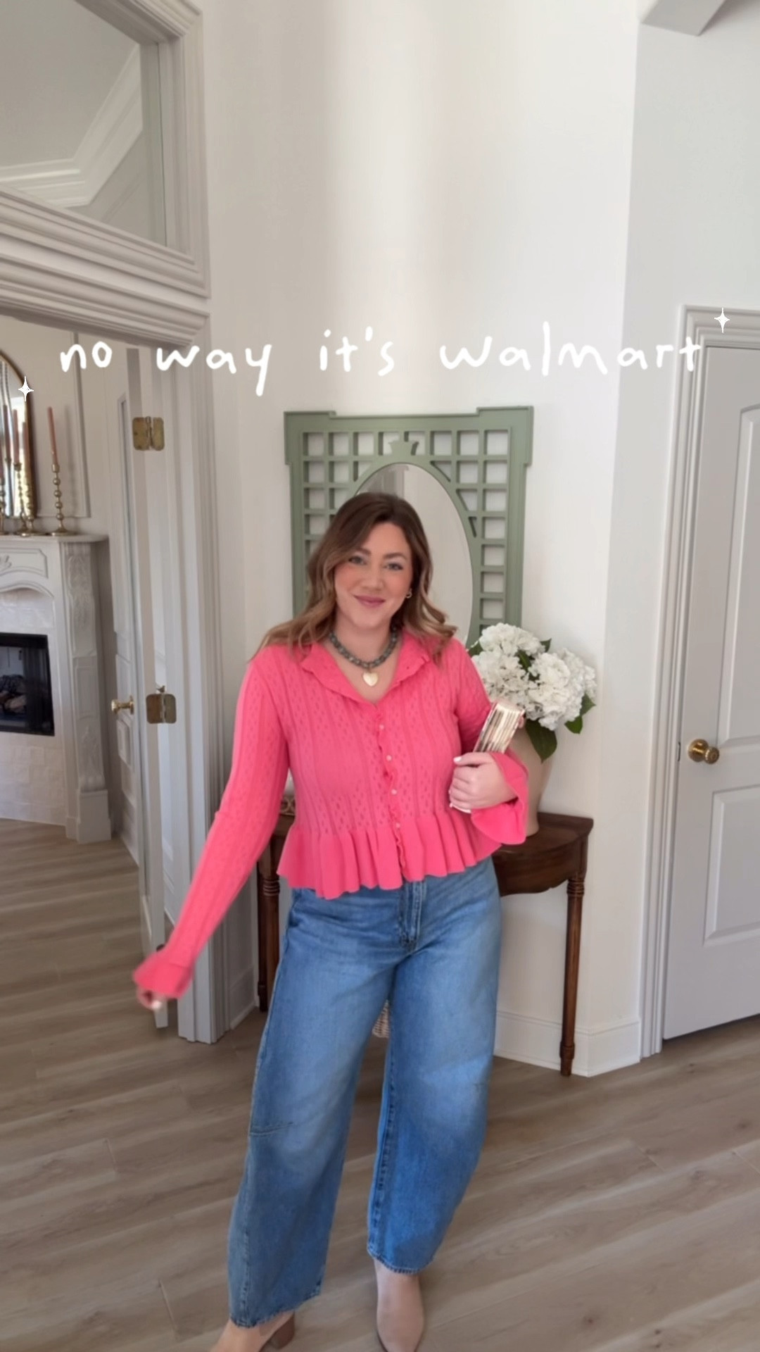 The Walmart cardigan I can’t get over!! TTS

THEBLOOMINGNEST cardigan jeans shoes amazon Walmart necklace decor valentine fashion 

#LTKSeasonal #LTKValentine #LTKMidsize