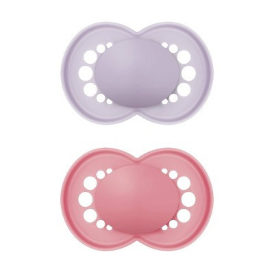 MAM Non-Deco Pacifier 6-16 Months - Girl - 2pk | Target