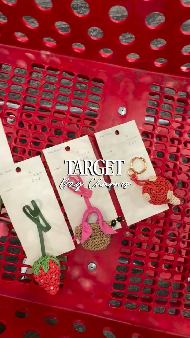 These new bag charms from Target are perfect for adding a fun pop to your everyday bag this summer! ☀️👜✨

#micheleonstyle #TargetFinds #SummerStyle #AffordableFinds