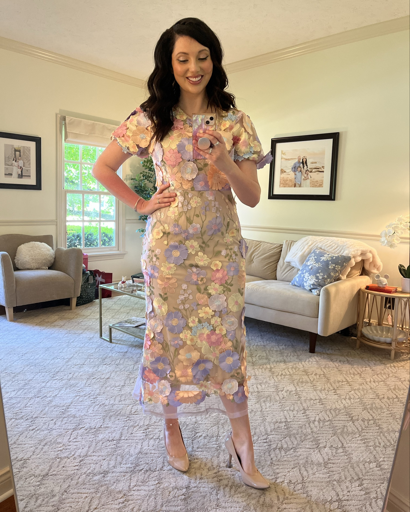 Mother’s Day weekend outfit! Plus kids unintentionally coordinating poses on the stairs 🌷🪻🌹 Dress is still available to shop!! 

#LTKSummerEdit #LTKStyleTip