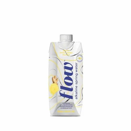 Flow Water Lemon + Ginger, 16.40OZ (Pack of 12) | Walmart (US)