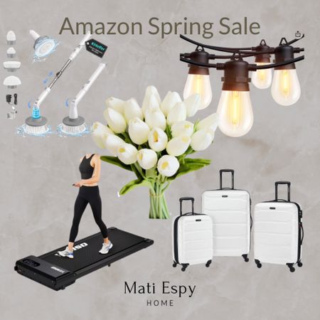 Amazon Finds Spring Sale Luggage Artificial Tulips Home Decor outdoor string lights walking pad Cleaning brushes 

#LTKfindsunder50 #LTKsalealert #LTKfindsunder100