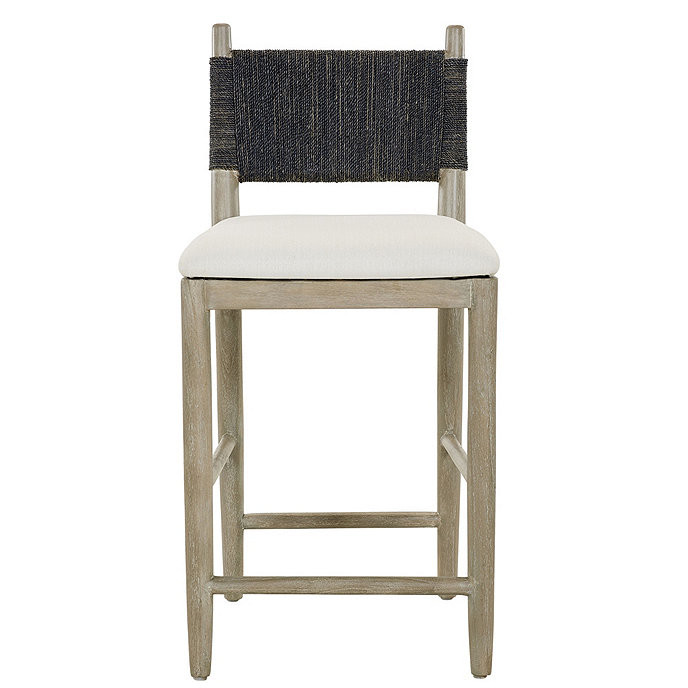 Blakely Seagrass Bar & Counter Stool | Ballard Designs, Inc.